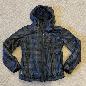 Lole Women's Black Plaid lined Ski Jacket